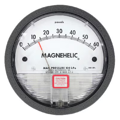 Magnehelic Differenzdruck