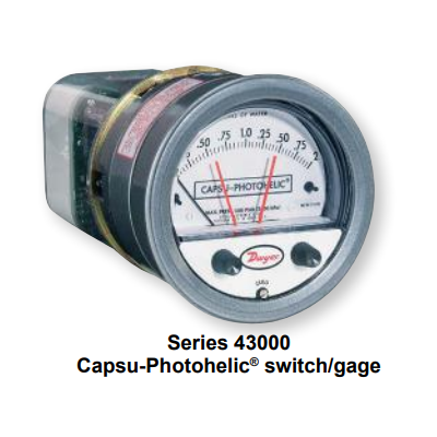 43000 Capsu-Photohelic Differenzdruckw�chter