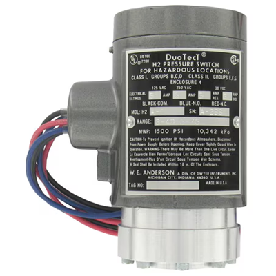 H2 explosionsgesch�tzter Druckschalter