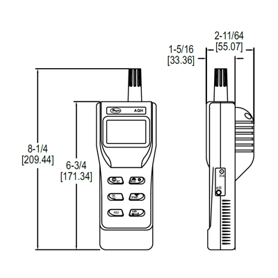 CO₂ Hygrometer Zubehör