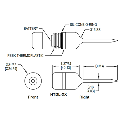 Edelstahl-Schutzkappe